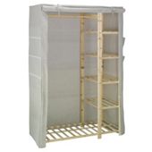 Tesco recycled fabric covered wardrobe