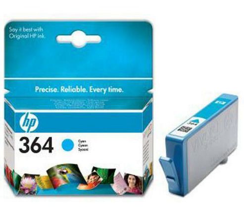 Image of Hp 364 Printer Ink Cartridge - Cyan (cb318ee)