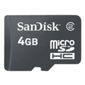 SanDisk MicroSDHC Memory Card Class 2 - 4GB