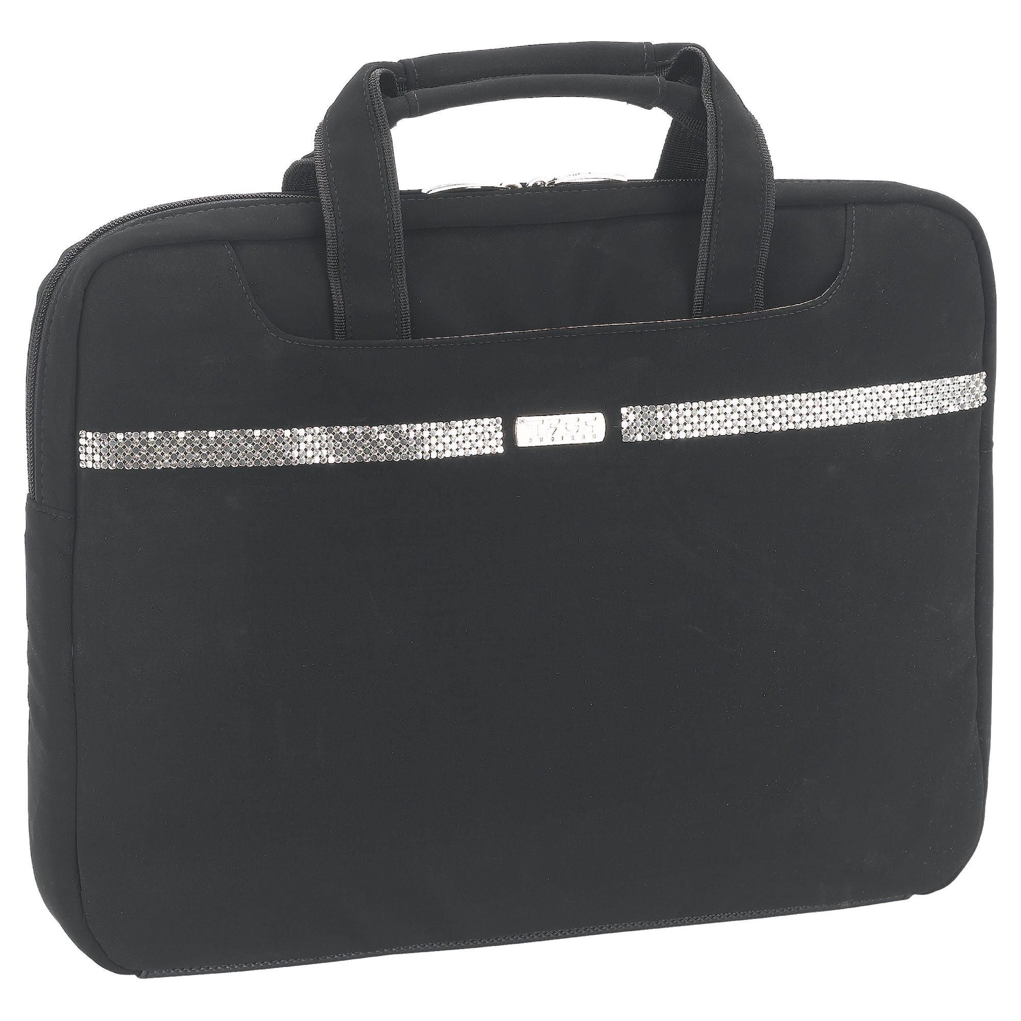 Port Black & Silver Designs Paris Laptop Bag - For up to 15.4 inch laptops