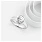 Sterling Silver Cubic Zirconia Ring, Large
