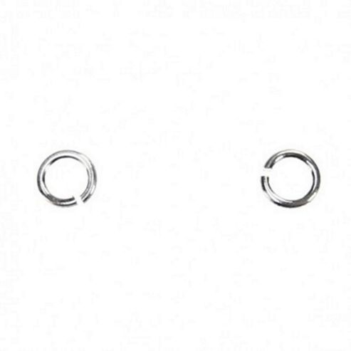 Image of Round Jump Rings 3mm - Silver - 250 Pack