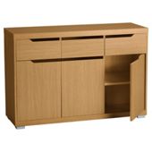 Seattle Large Sideboard, Oak-effect
