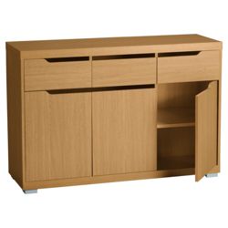 Seattle Large Sideboard, Oak-effect