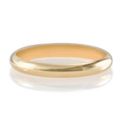 9ct Gold 2mm Wedding Band, K