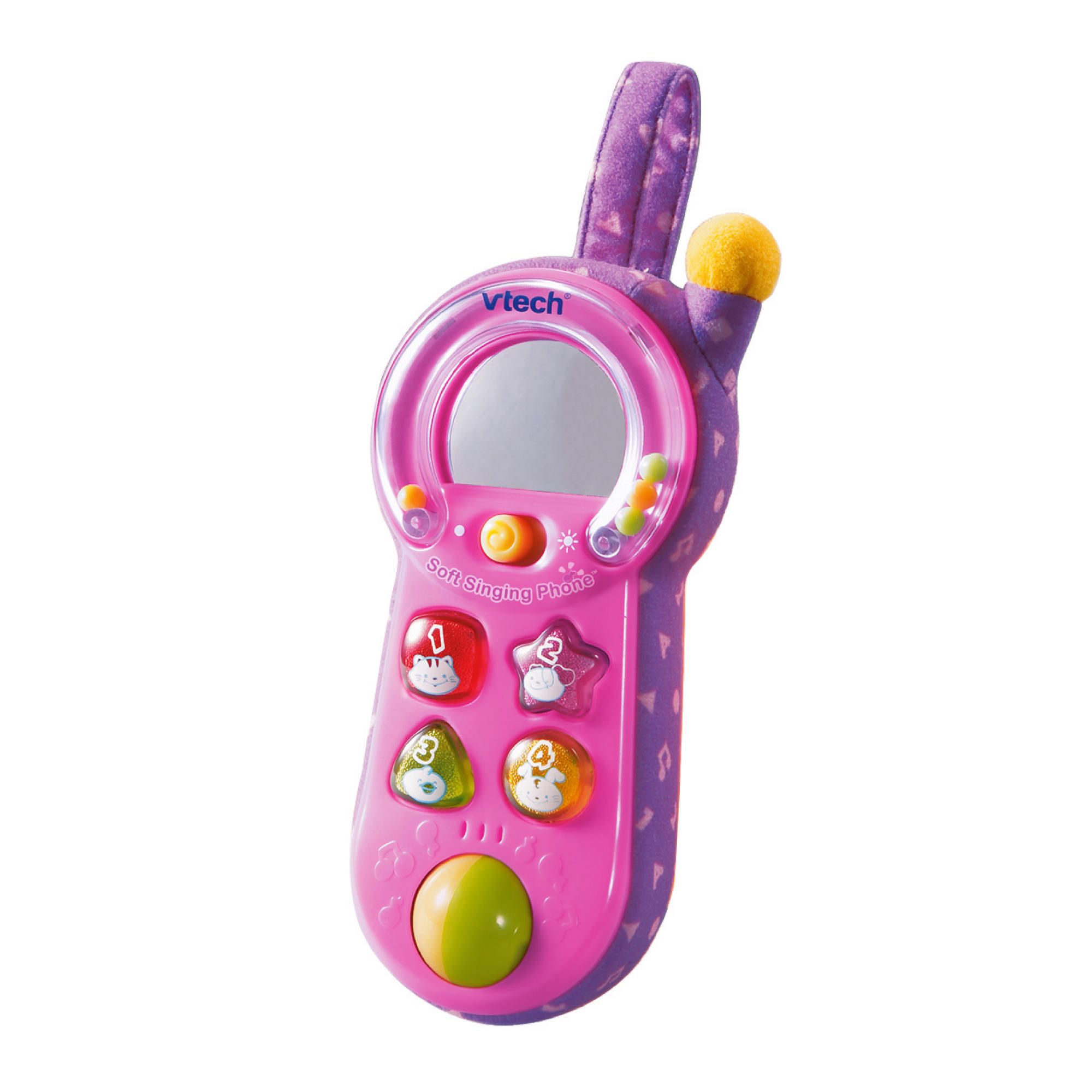 VTech Pink Soft Singing Phone 