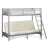 Mika Futon Bunk (Frame only), Silver