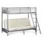 Mika Futon Bunk (Frame only), Silver