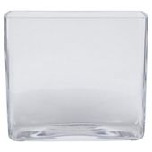 Tesco Rectangular Tank Vase 18cm