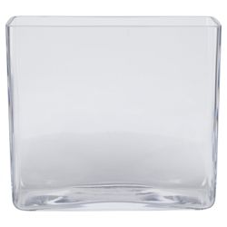 Tesco Rectangular Tank Vase 18cm