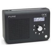 Pure One Classic Portable DAB/FM Radio - Black.