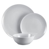 Tesco white porcelain 12 piece set