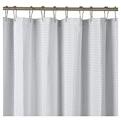 Tesco waffle shower curtain