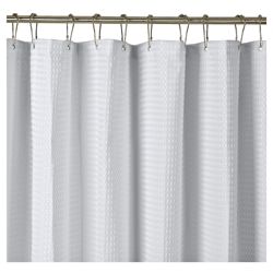 Tesco waffle shower curtain