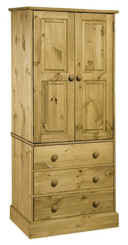 Image of Home Essence Warwick 3 Drawer Wardrobe