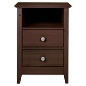Fairhaven Bedside Chest, Chocolate
