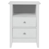 Fairhaven Bedside Chest, White