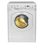 Hotpoint WDF740P Washer Dryer, 7kg Wash Load, 1400 RPM Spin, B Energy Rating. White