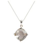ICE BRIGHT pendant, Sterling Silver Crystal Teardrop, made with SWAROVSKI ELEMENTS