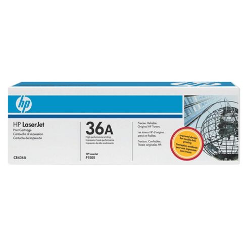 Image of Hp 36a Laserjet Smart Print Cartridge - Black