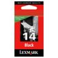 Lexmark 14 Printer Ink Cartridge - Black (18C2080E)