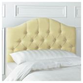 Sandon Single Velour Headboard, Champagne