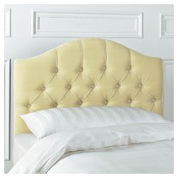 Sandon Single Velour Headboard, Champagne