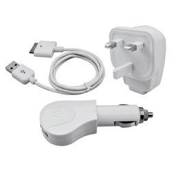 Technika 3-in-1 iPod Charger (USB, Car & Mains)