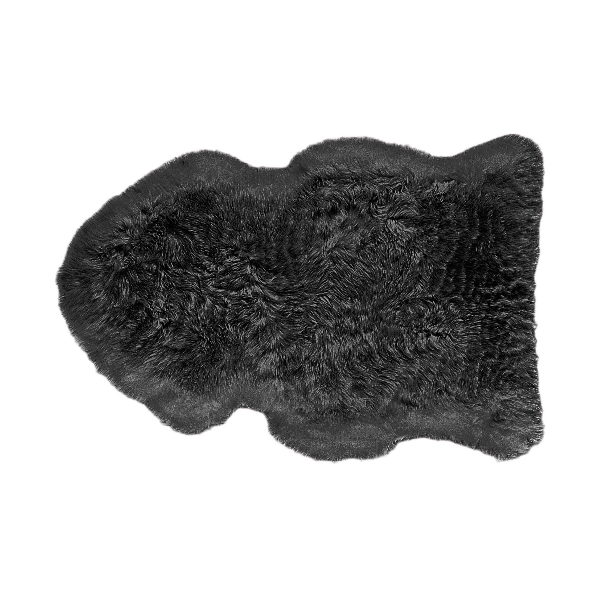 Sheepskin Rug, Black