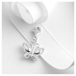 Sterling Silver Butterfly Charm