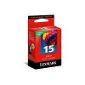 Lexmark 15 Printer Ink Cartridge - Tri-colour (18C2110E)