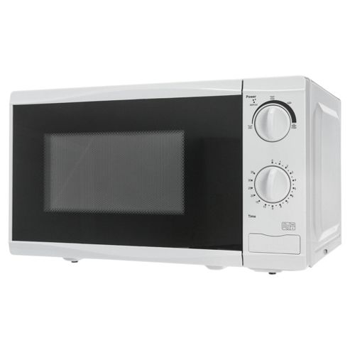 Image of Tesco Mm08 Value 17l Solo Microwave, Black And White