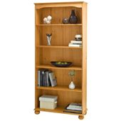 Vermont Pine 5 Shelf Bookcase