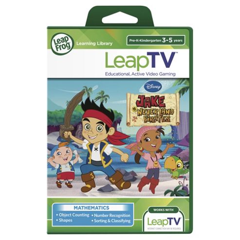 Image of Disney Jake And The Neverland Pirates Leap Tv Game