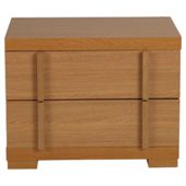 Brandon Bedside Chest, Oak-Effect