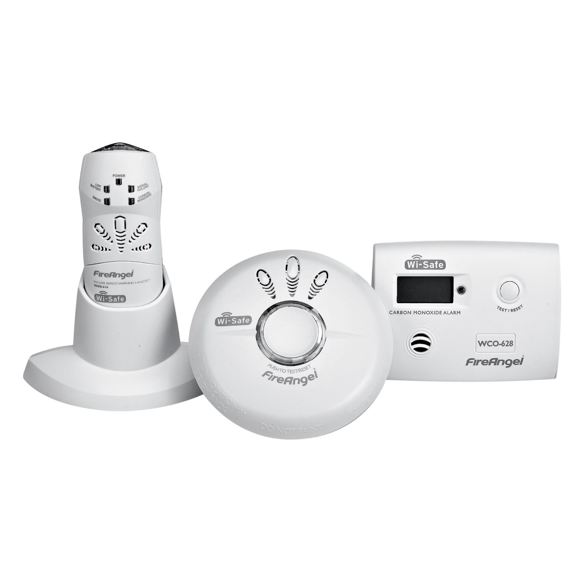 Fire Angel Wi-Safe Smoke and Carbon Monoxide Pack