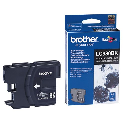 Image of Brother Lc-980 Printer Ink Cartridge - Black