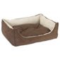 Suedette dog bed