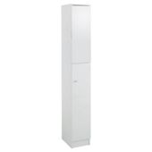 Kensington High Gloss White Tall Boy