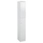 Kensington High Gloss White Tall Boy