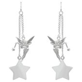 Disney Tinkerbell Star Drop Earrings