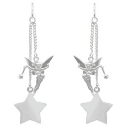 Disney Tinkerbell Star Drop Earrings