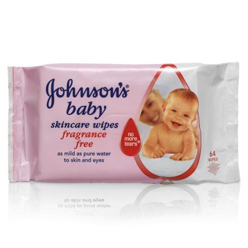 Image of Johnsons Baby Extra Sensitive Wipes - 6 Pack - 336 Wipes
