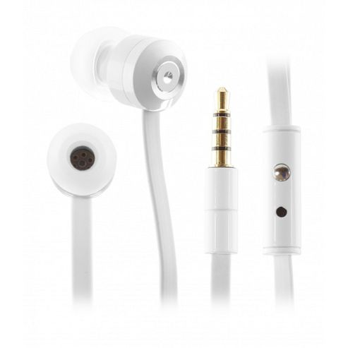 Image of Kitsound Ribbons Earphones With Microphone White