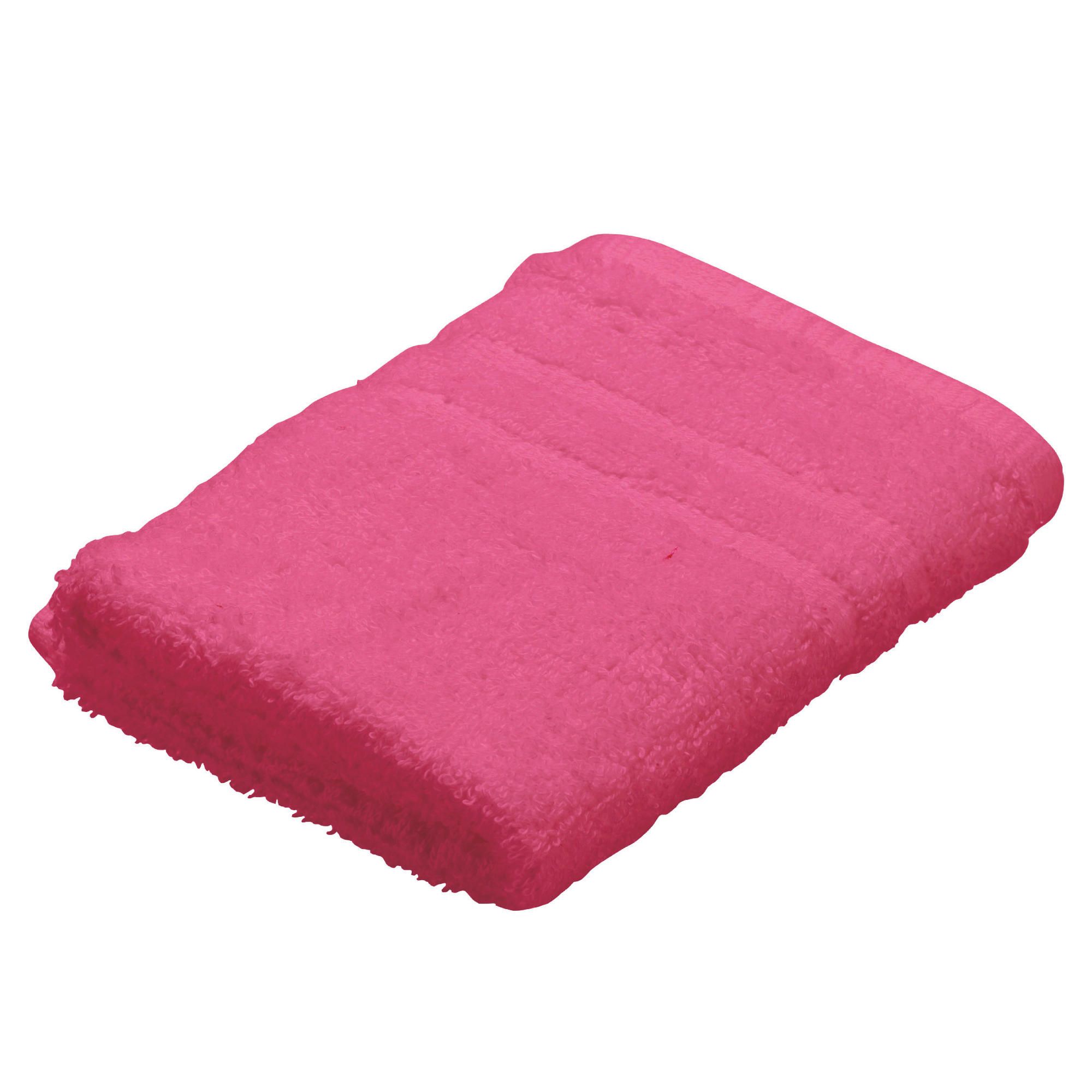 Tesco Face Cloth, Raspberry 