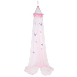 Tesco Fluffy Bed Canopy with Butterflies