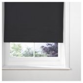 Thermal Blackout Blind, black 60cm