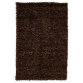 Tesco Rugs Glamourous Shaggy Rug, Mocha 70x140cm