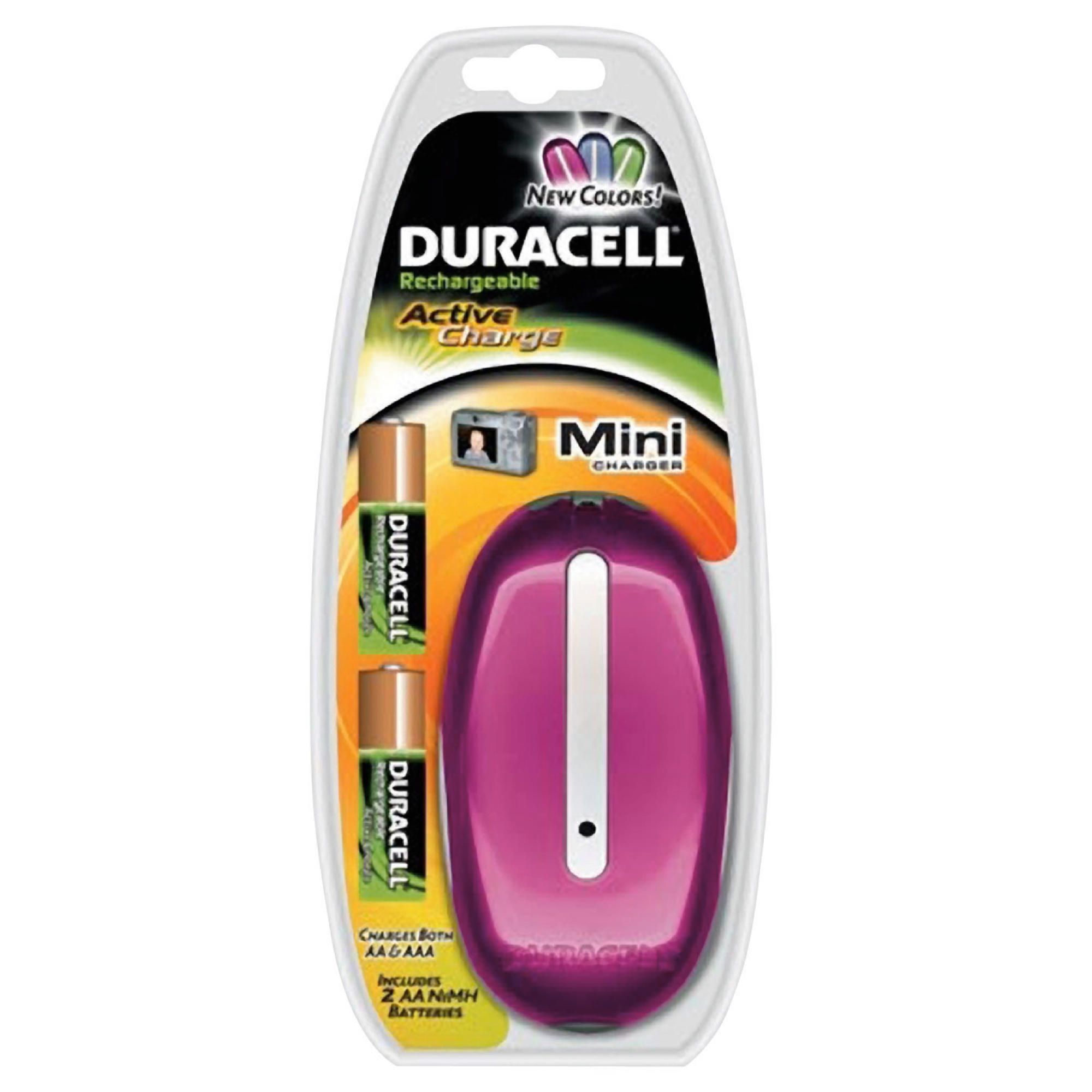 Duracell AA/AAA Mini battery charger