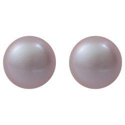 9ct Gold Pink Freshwater Pearl Studs